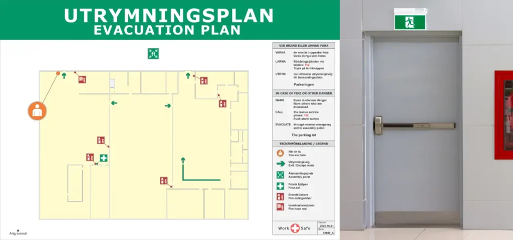 Utrymningsplan Utformning Besiktning Viktiga Lagkrav
